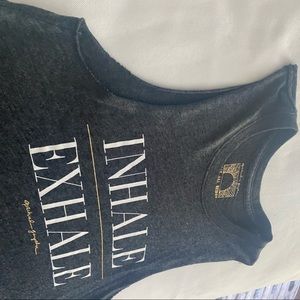 Spiritual gangster muscle tank dark gray